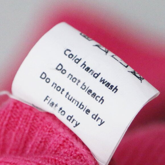 Makarthy Batwing Dolman Sleeves Ribbed Knit Drapey Sweater Cashmere Wool Blend - Picture 14 of 15